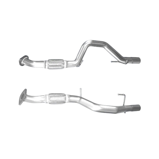 Auspuffrohr Abgasrohr Flexrohr Hosenrohr Abgaskrümmer Rohr bis EURO 6 E-Prüfzeichen für FIAT 500X 1.3L MJTD 55266963 Motor; 1. C/Rohr u.a.