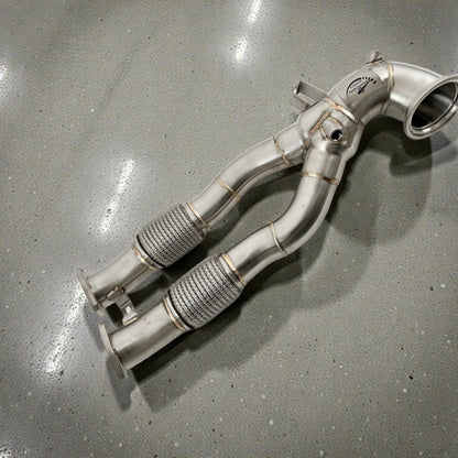 2.5T Race Downpipe For 2018+ Audi RS3 8V, RS3 8Y & TTRS 8S | Palenon Performance