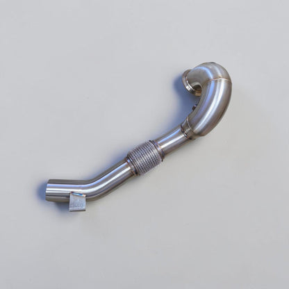FWD Audi 8Y A3 Race Downpipe & VW MK8 GTI Race Downpipe - Palenon Performance
